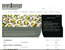 Tablet Screenshot of newslounge.de